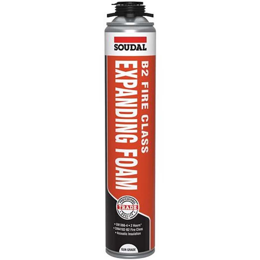 Picture of Soudal Trade B2 Fire & Acoustic Expanding Foam Gun Grade 750ml