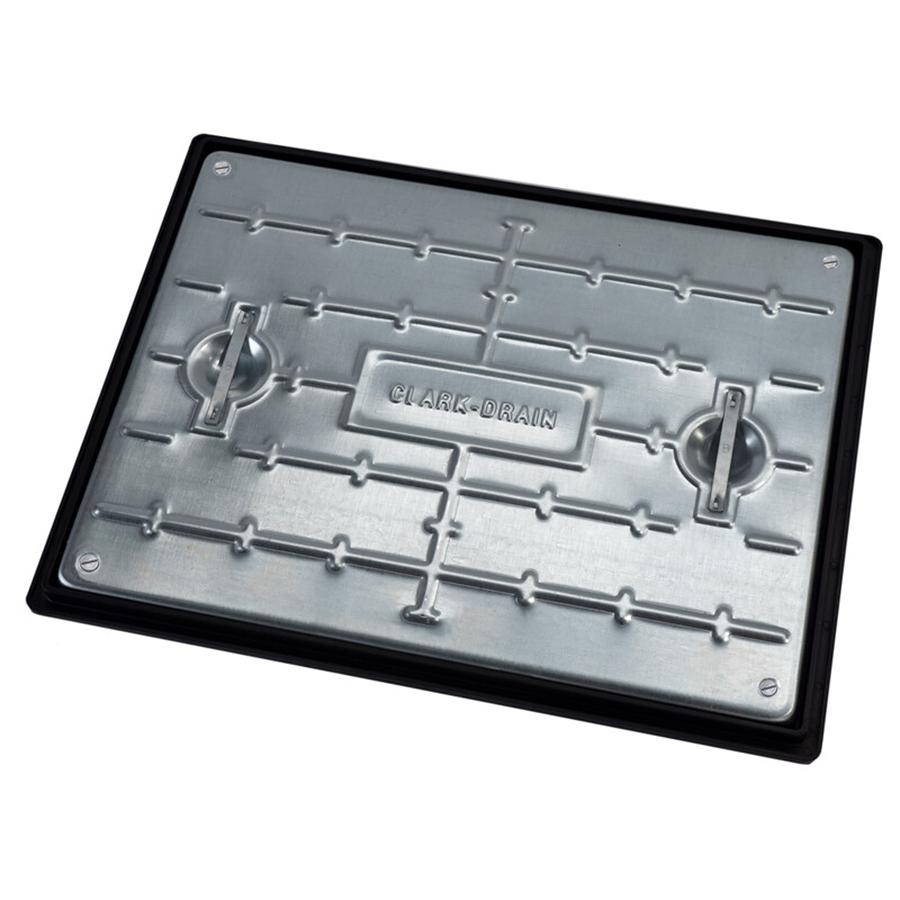 Picture of Clark Drain Galvanised Sealed & Locking Manhole Cover & PP Frame 5T 600x450mm PC6BG