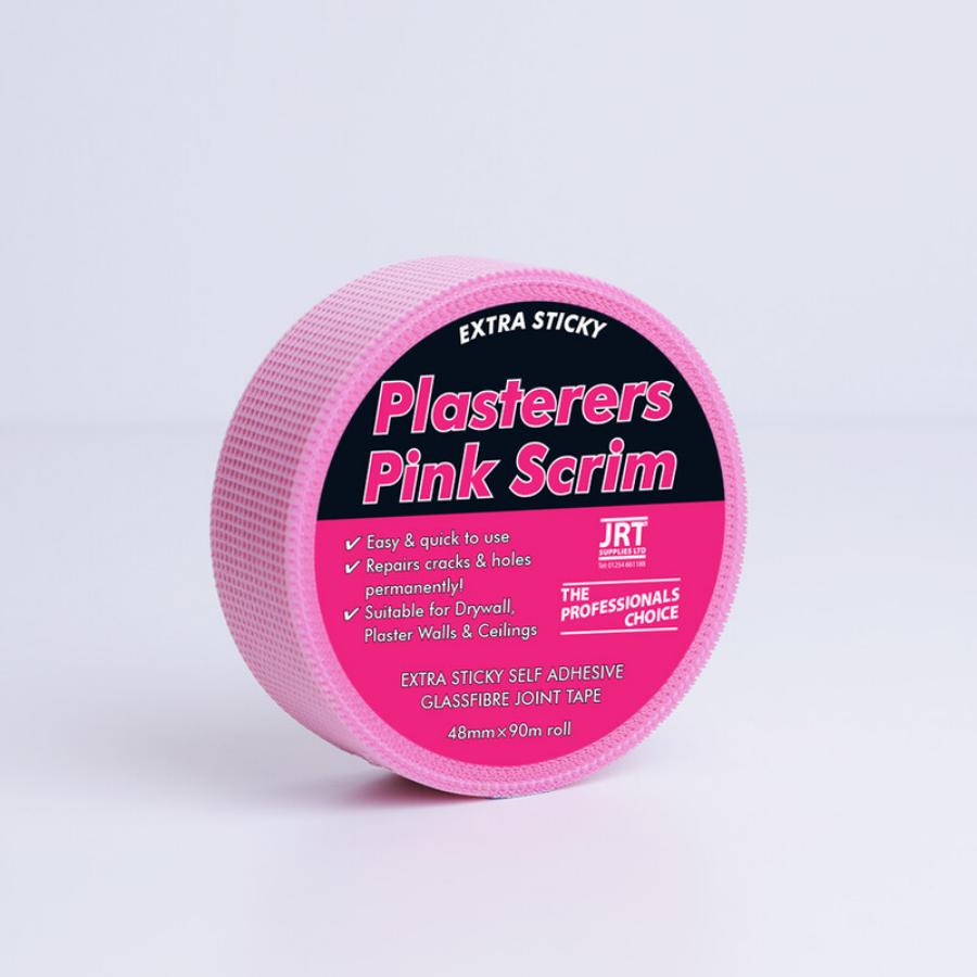 Picture of JRT Extra Sticky Scrim Tape 48mmx90m Pink