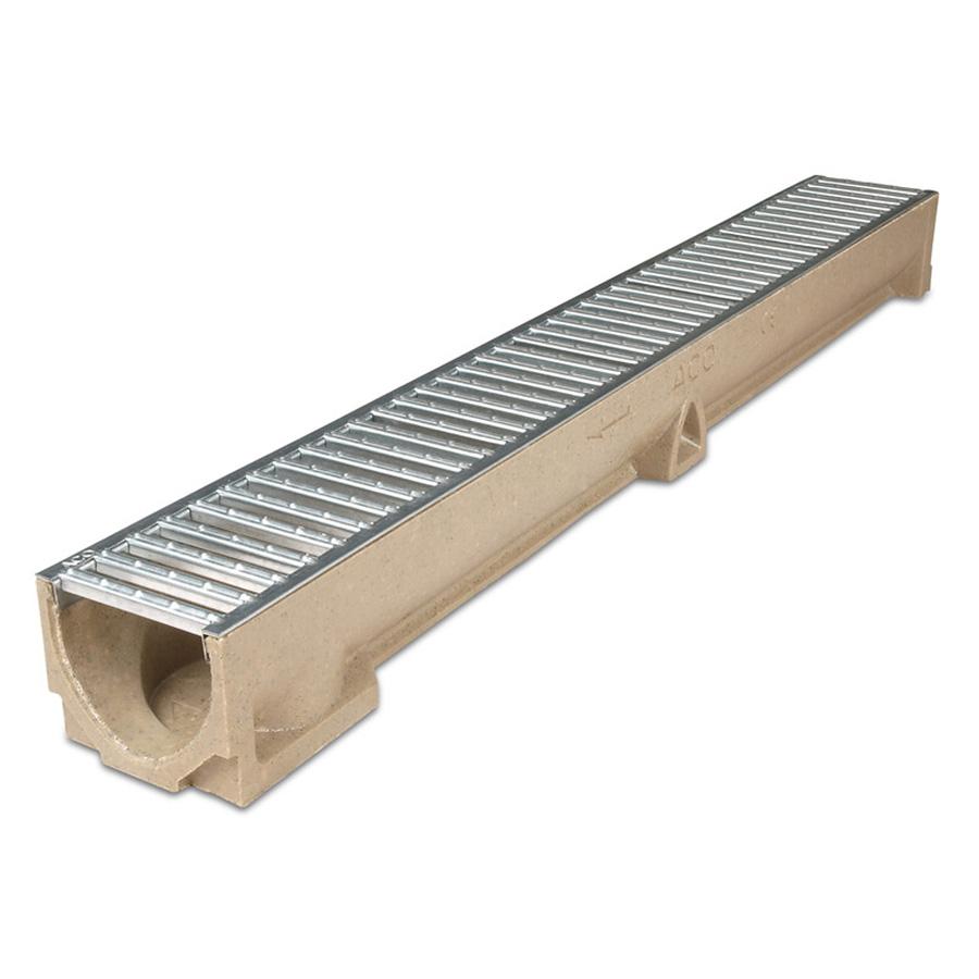 Picture of ACO RainDrain A15 Polymer Channel Galvanised Steel Grate 1m