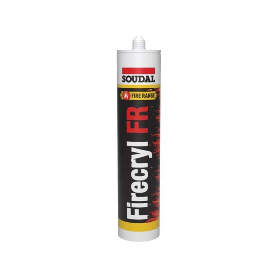 Picture of Soudal Firecryl FR Intumescent Acrylic Sealant 310ml White