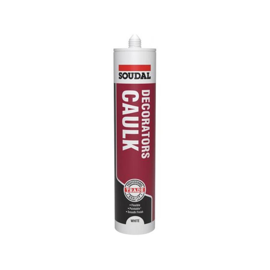 Picture of Soudal Trade Decorators Caulk 290ml White