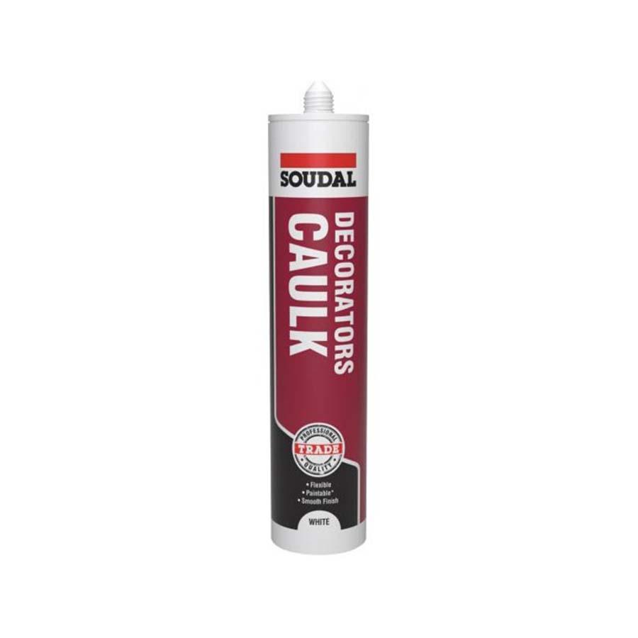 Picture of Soudal Trade Decorators Caulk 380ml White