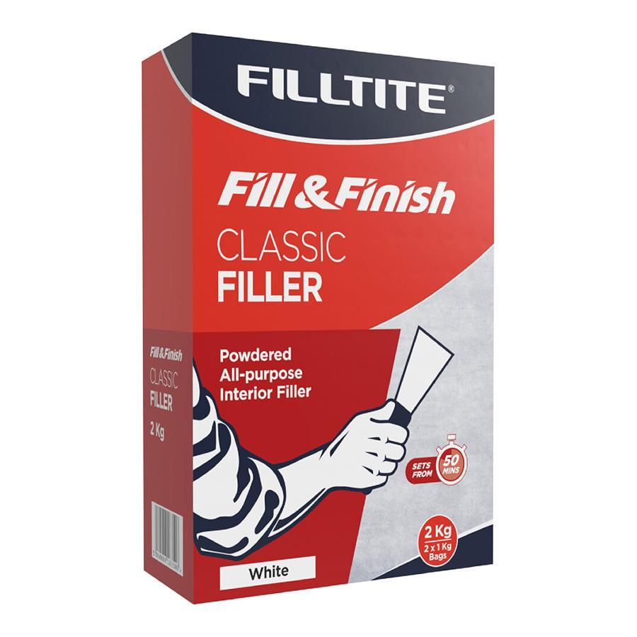 Picture of Filltite Fill & Finish Classic Filler Interior White 2kg Box