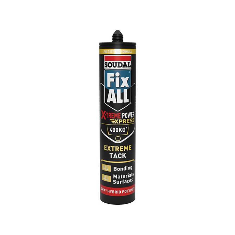 Soudal Fix All X-Treme Power Express Hybrid Polymer Adhesive 280ml White