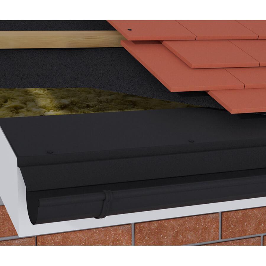 Timloc Felt Support Tray 1500mm Black (Eaves Protector)