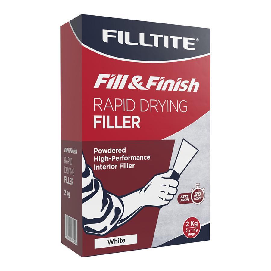 Picture of Filltite Fill & Finish Rapid Drying Interior Filler White 2kg Box