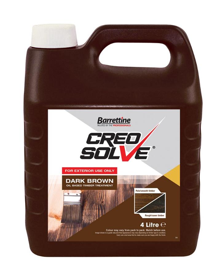 Barrettine Creosolve Dark Brown 4L