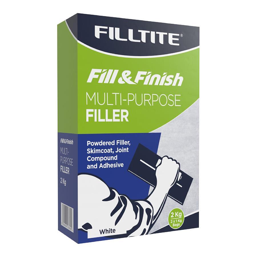 Picture of Filltite Fill & Finish Multi Purpose Filler White 2kg Box