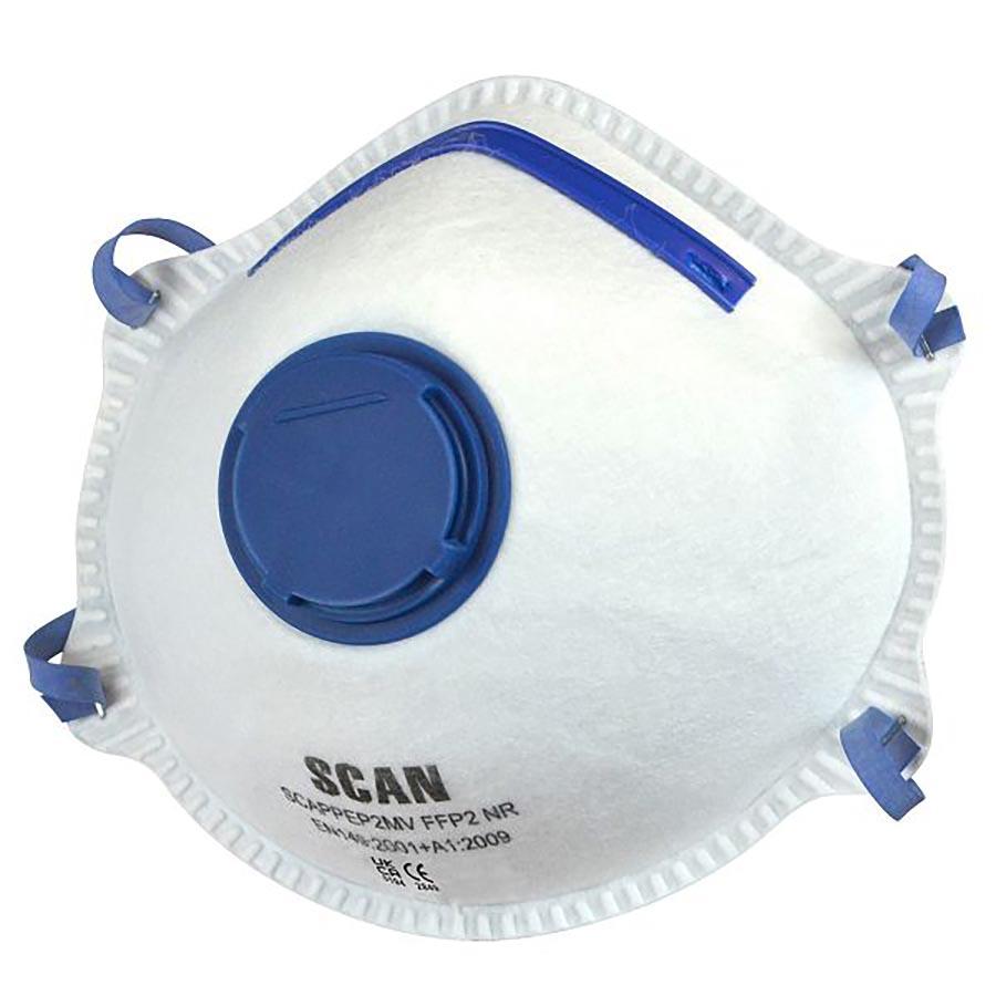 Picture of Scan Premier Valved Disposable Mask FFP2 Pack 3